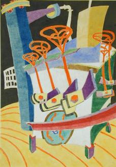 Untitled (geometric machinery)