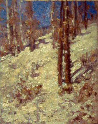 Untitled (winter scene)