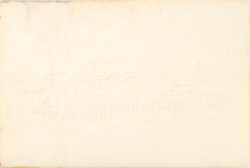 Untitled (landscape sketch)