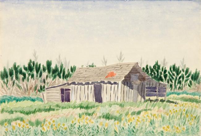Untitled (derelict barn)