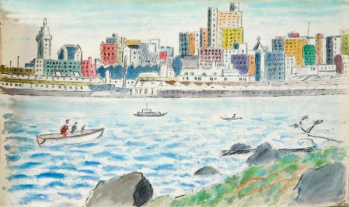 Untitled (city harbour)