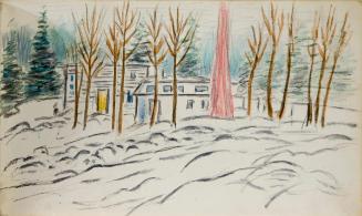 Untitled (buildings in winter)