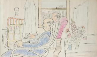 Untitled (patients sitting)