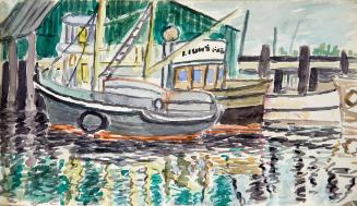 Untitled (boats in harbour)