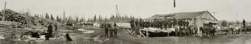 Blackburn and Hasselfield Lumber Mill at Bannock, Saskatchewan