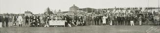Eclectic Club Versus Kiwanis Club, Baseball Game, Prince Albert, Saskatchewan 24 July 1922