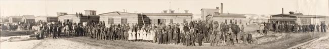 Construction Camp, Elbow, Saskatchewan