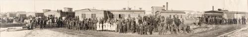 Construction Camp, Elbow, Saskatchewan
