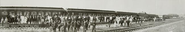 Excursion Train, Grand Trunk Pacific, 18 July 1917, to Wakaw, Cudworth, Etc.
