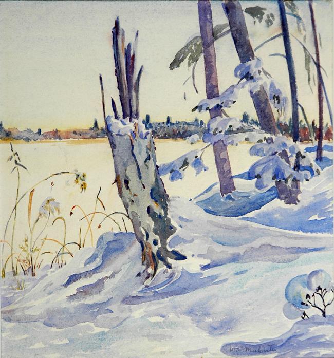 Untitled (winter landscape)