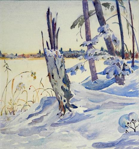 Untitled (winter landscape)