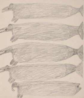 Untitled (seals and walrus)