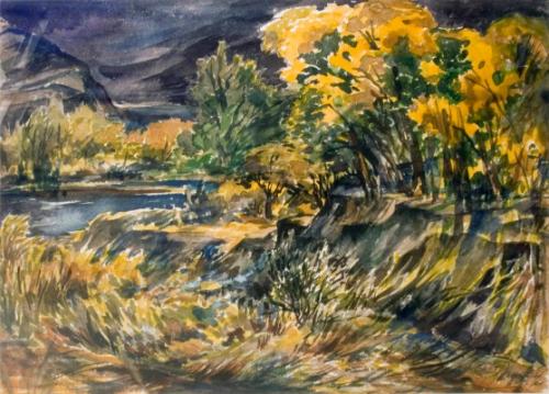 Untitled (fall landscape)