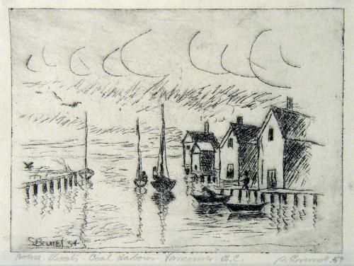 House Boats, Coal Harbour, Vancouver, B.C.