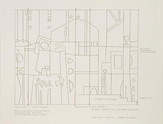 Saskatchewan Government Insurance Building: Entrance Mural - Sheet 5