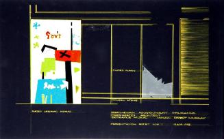 Saskatchewan Government Insurance Building: Entrance Mural - Presentation Sheet No. 1