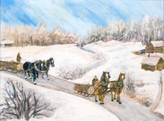 Logging Teams in Winter