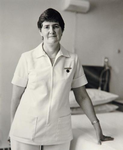 Nurses from Loon Lake Union Hospital, Loon Lake, Saskatchewan: Joyce Hueller, C.N.A., 20 years