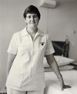Nurses from Loon Lake Union Hospital, Loon Lake, Saskatchewan: Joyce Hueller, C.N.A., 20 years