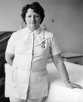 Nurses from Loon Lake Union Hospital, Loon Lake, Saskatchewan: Joan Koenig, Head Nurse, R.N., 25 years