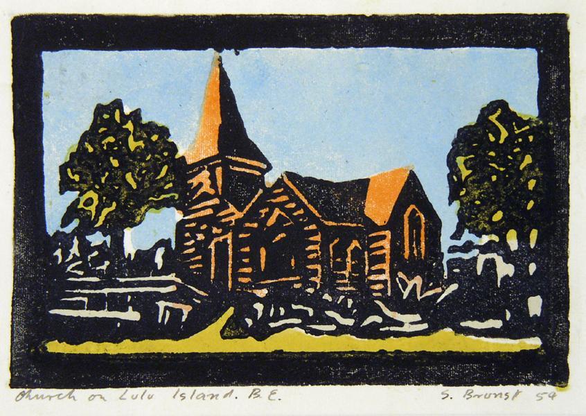 Church on Lulu Island, B.C.
