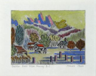 Golden Ears from Haney, B. C.