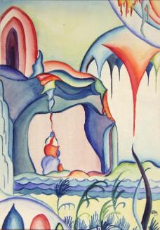 Untitled (cliff and water)