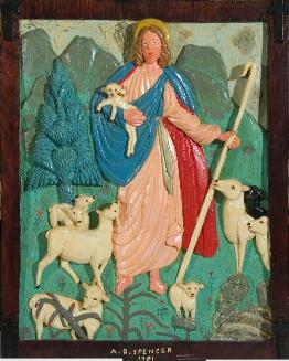 Untitled (Jesus and the Lambs)