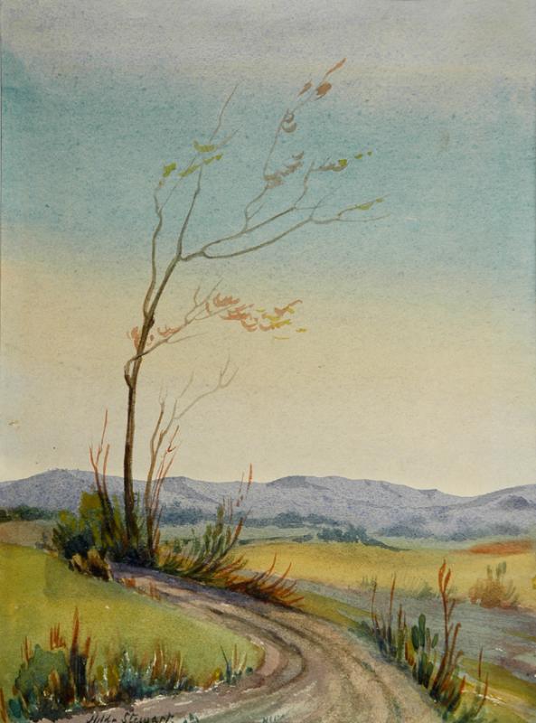 Untitled (landscape with road)