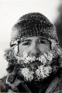Untitled (Morley with ice on beard)