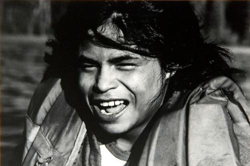 Untitled (laughing youth)