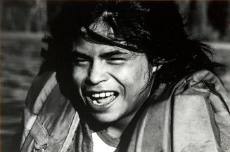 Untitled (laughing youth)