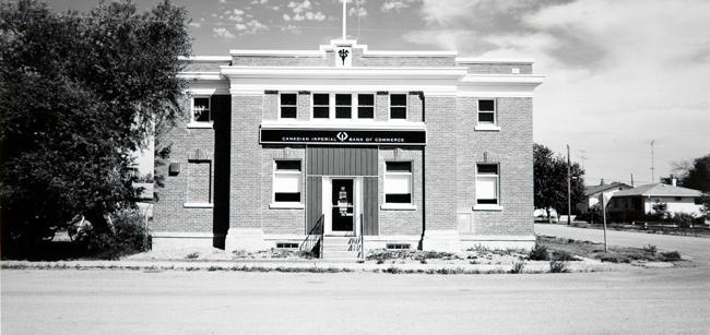 CIBC Bank, Wiseton, Saskatchewan, August 1991