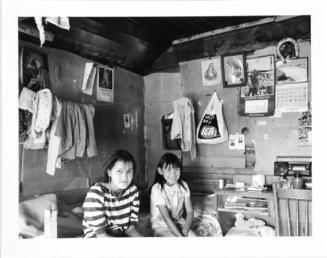 Julia and Violet Pierre, Near Indian Cabins, Alberta, August 1987