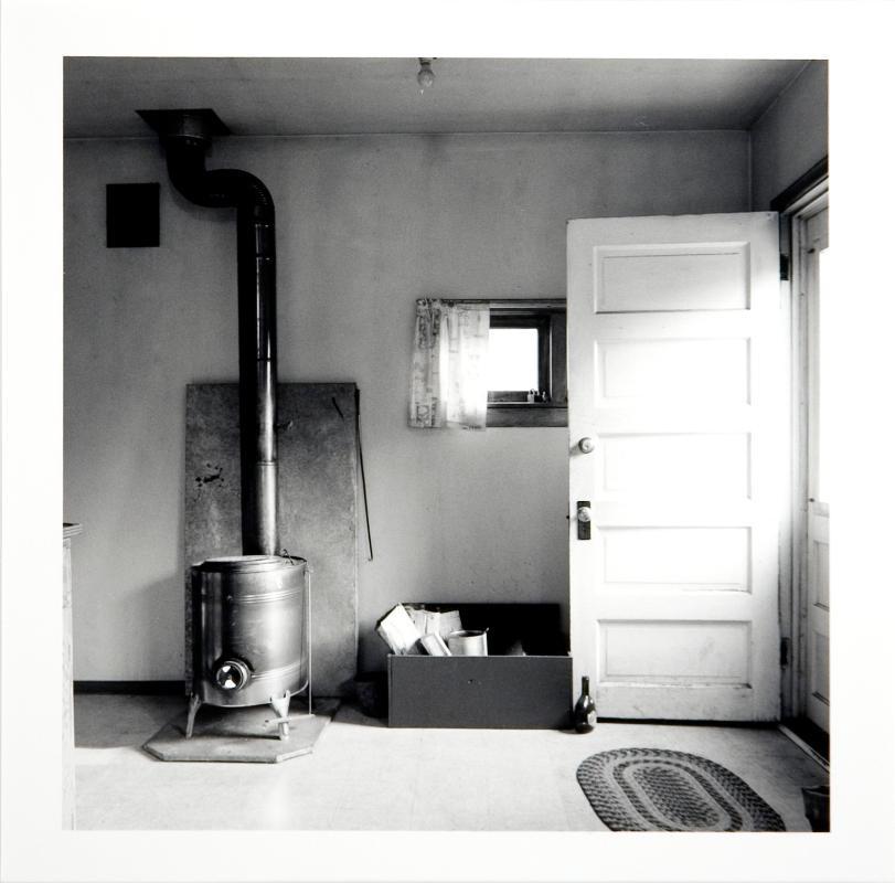 Stove, Bill Magee Residence, Old Entrance, Alberta, September 1981