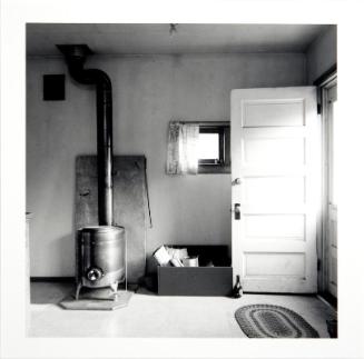 Stove, Bill Magee Residence, Old Entrance, Alberta, September 1981