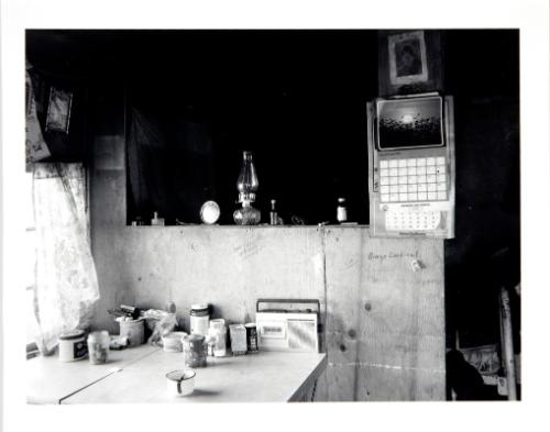 Kitchen Table, Johnny Gambler Cabin, Sandy Lake, Alberta, September 1985