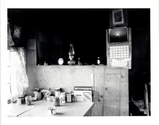 Kitchen Table, Johnny Gambler Cabin, Sandy Lake, Alberta, September 1985