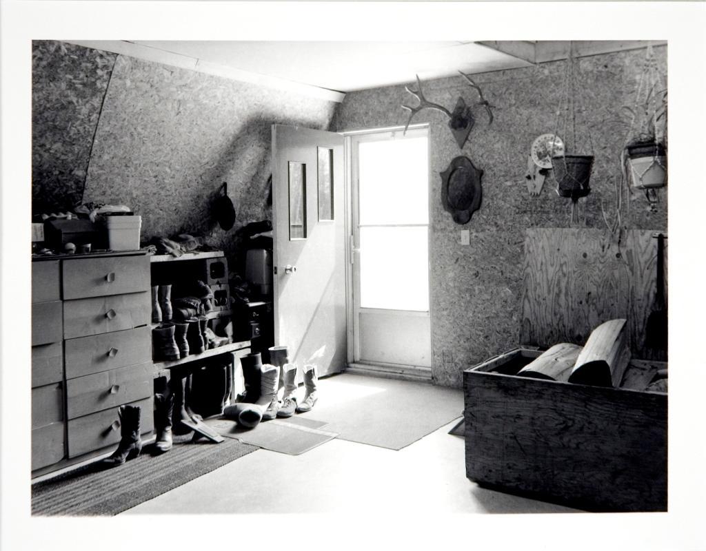 Wood Box, Richard Diesel Residence, Lac La Biche, Alberta, May 1986