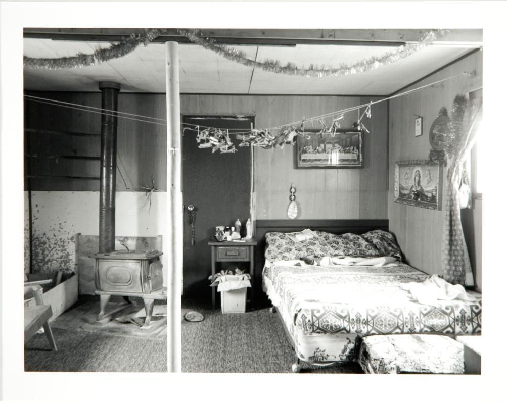 Interior, Samson Beaver Residence, Calling Lake, Alberta, July 1985