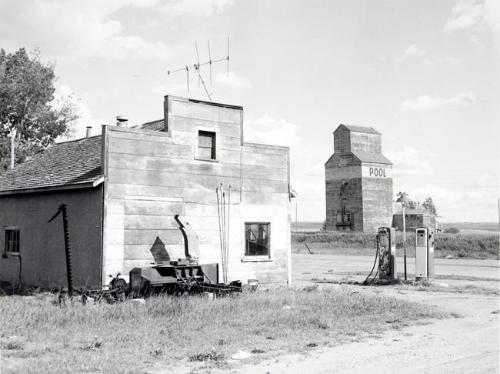 Old Filling Station, Springwater, Saskatchewan, September 1983