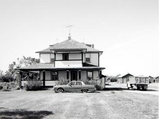 J. Stewart Farm Home, Bounty, Saskatchewan, September 1990