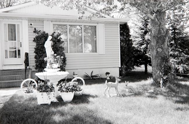 Yard Decorations, Vonda, Saskatchewan, May 1993
