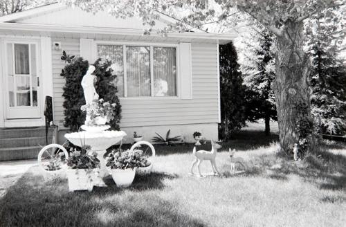 Yard Decorations, Vonda, Saskatchewan, May 1993