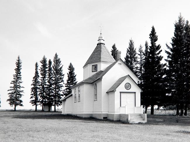 Holy Ghost Ukrainian Catholic Church, Chekhiv, Near Preeceville, Saskatchewan, September 1992