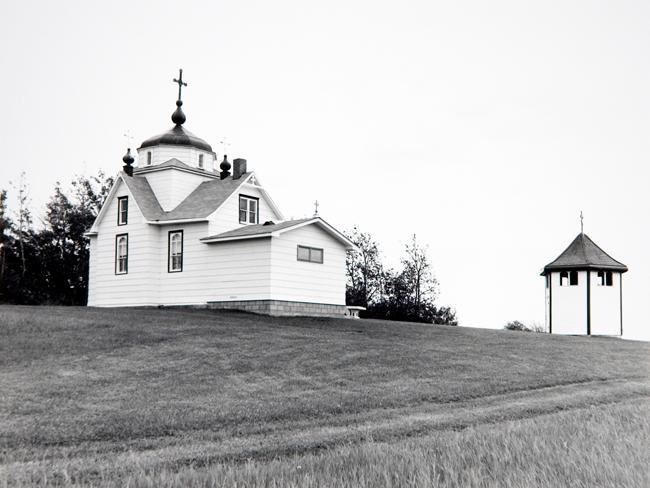 Onufrey the Great Russian Orthodox Church, South of Foam Lake, Saskatchewan, June 1985