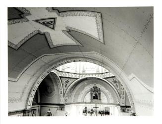 Interior, St. John Bohoslaw Ukrainian Catholic Church, Krasne, South of Wynyard, Saskatchewan, May 1993