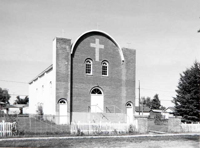 Holy Ghost Ukrainian Catholic Church, Hyas, Saskatchewan, September 1992
