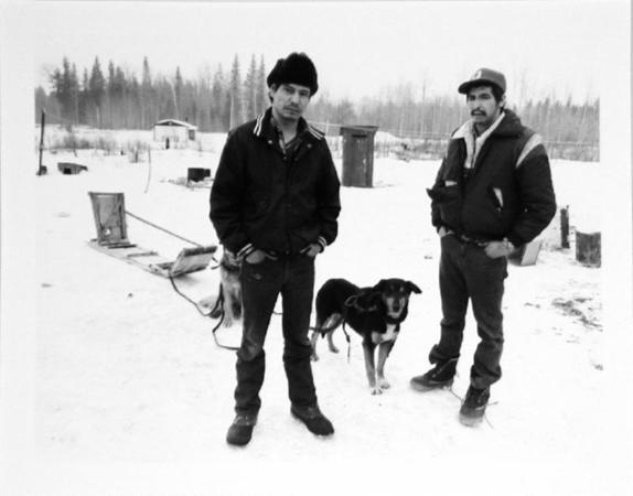 Albert and Henry Houle, Calling Lake, Alberta, March 1985
