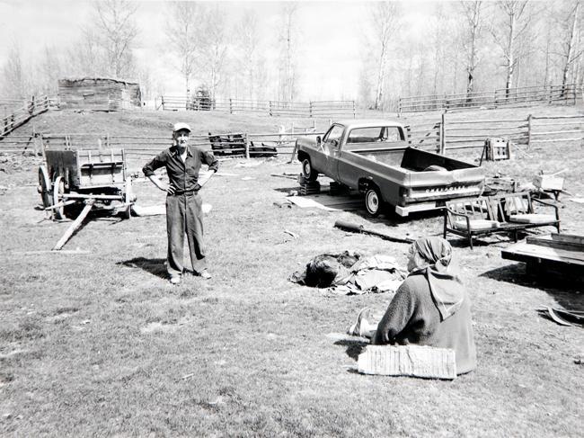 Louis and Sophie Blyan, Caslan, Alberta, May 1986
